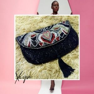 SOLD! Vintage Sequin Clutch